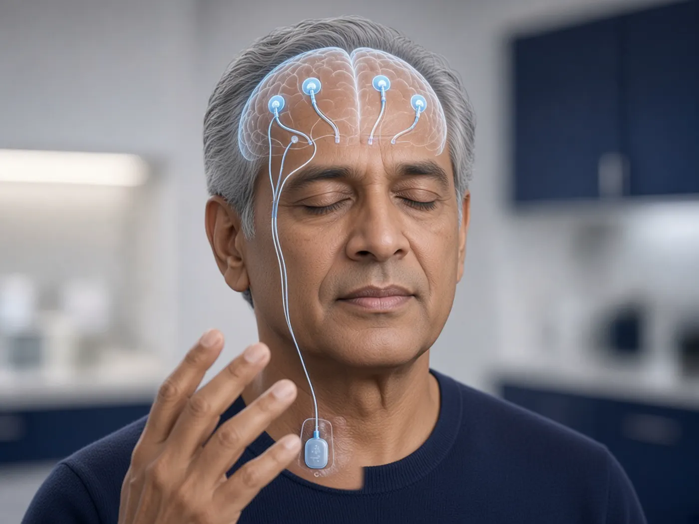 Deep brain stimulation for Parkinson's disease: a mild hand tremor beside electrodes and a small device